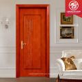 Puerta de diseño de madera, puerta de precio barato, a ras puerta puerta de diseño de madera